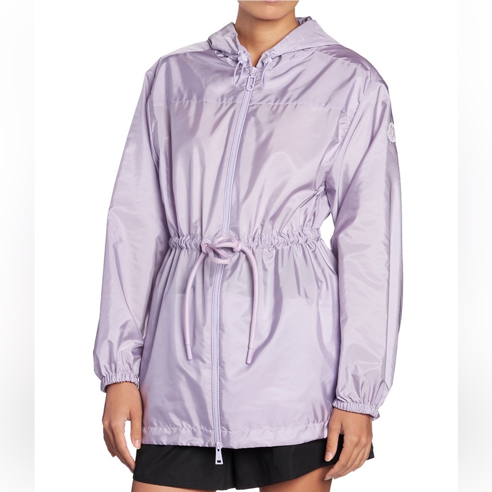 Moncler Lavender Hooded Jacket